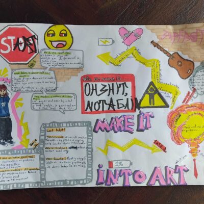 Een tekening van Sophie